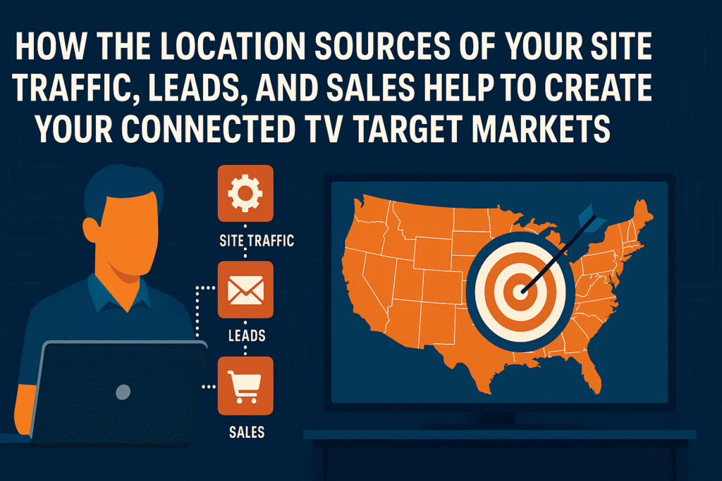 Hero for post How Your Site Traffic, Leads, and Sales Help Target Locations for Your Connected TV Ads